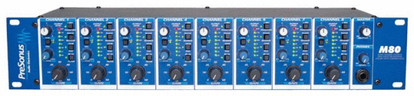 PreSonus M80 8 Channel Mic Preamp - PRG Gear