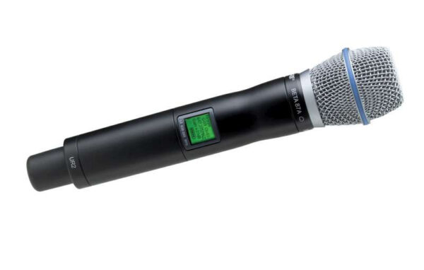 Shure Beta 87A UR2-H4 Handheld Microphone Product Photo