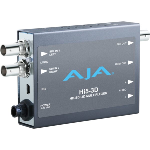 AJA Hi5-3D 3G/HD-SDI to HDMI 1.4a Multiplexer