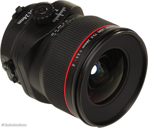 Canon TS-E 24mm f/3.5 L II Tilt Shift Manual Focus Lens (EF)