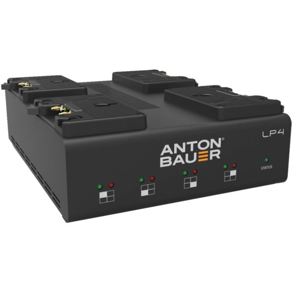 Anton Bauer LP4 Quad Gold-Mount Battery Charger