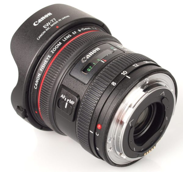 Canon EF 8-15mm F/4L Fisheye USM Zoom Lens