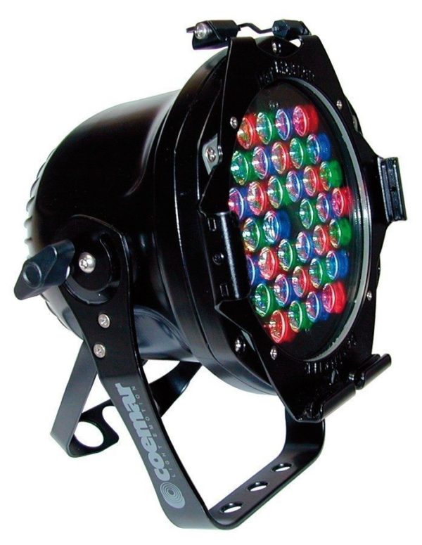 Coemar LED ParLite RGB 110v/208v XLR5 (Black)