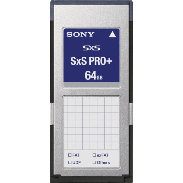 Sony SBP-64B 64GB SXS Pro+ Card (Grey)