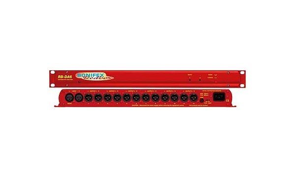 Sonifex Redbox RB-DA6 6-Way Stereo Distribution Amplifier