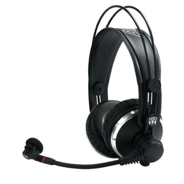AKG HSD271 Double Muff Headset w/ Dynamic Mic