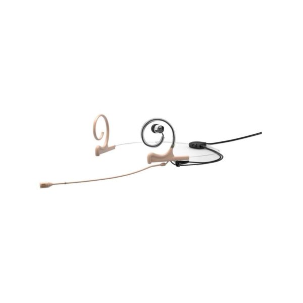 DPA d:fine 88 In-Ear B-cast Headset, Black, 120mm Omni Boom, Microdot, Dual- Ear