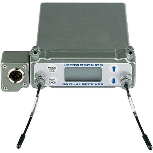 Lectrosonic SRB5P Dual UHF Receiver (Red-22)
