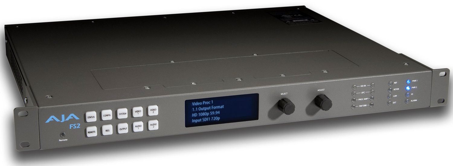 AJA FS2 Dual Channel Universal Frame Synchronizer and Converter