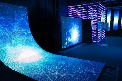 Curved LED Wall