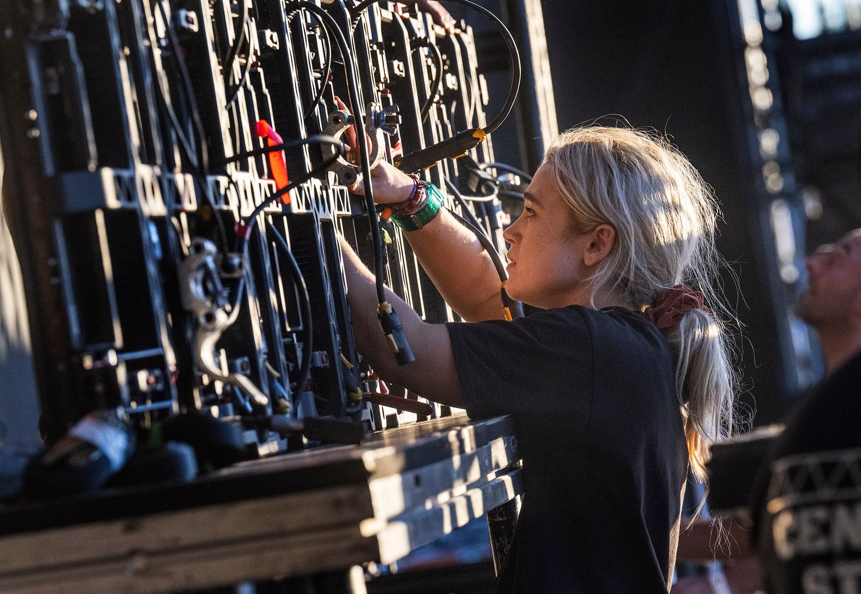 LED Crew Tech building an LED Wall