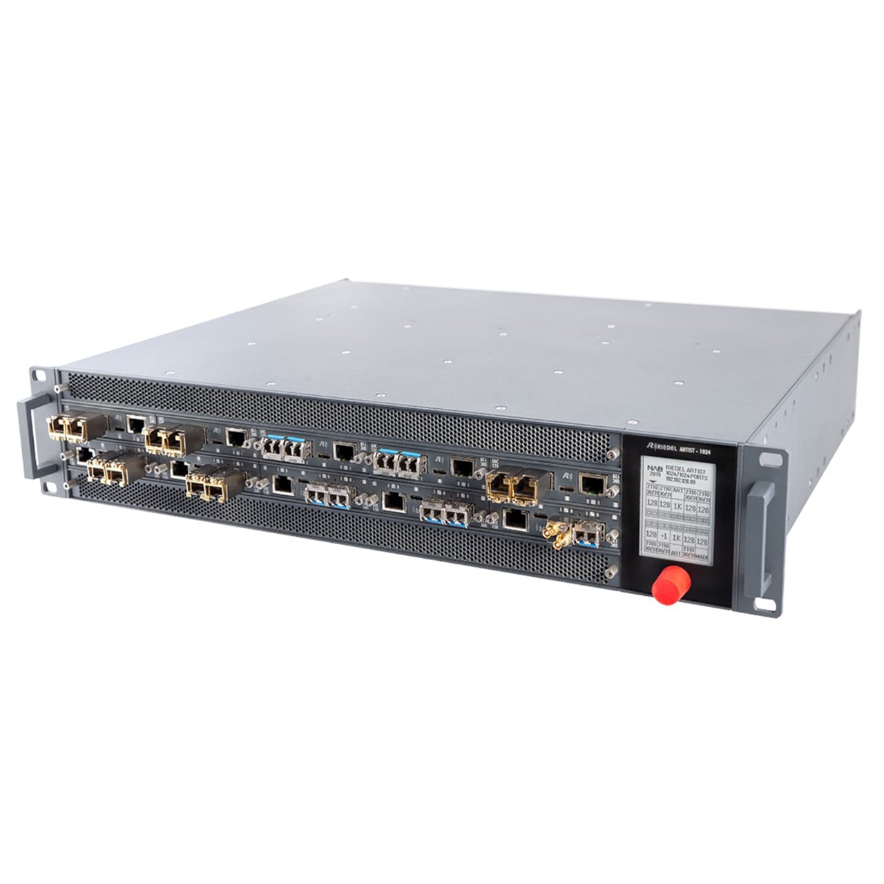 Riedel Artist 1024 2RU Intercom Frame